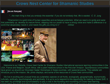 Tablet Screenshot of crowsnestshamanism.com